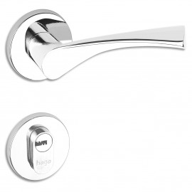 Fechadura HAGA - Idea - Roseta 528 - Externa - 25263
